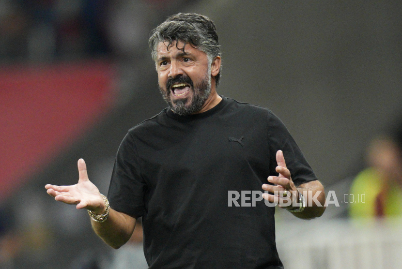 Gennaro Gattuso, pelatih baru timnas Italia. 