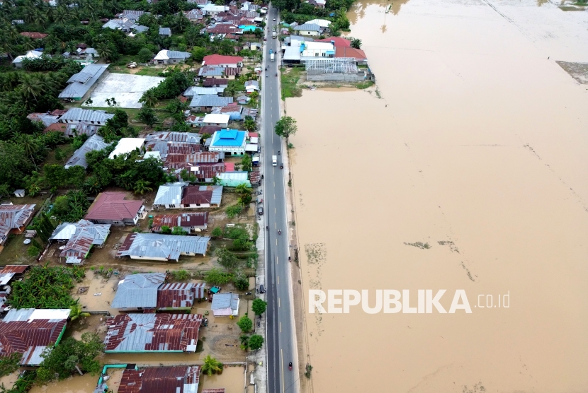 Banjir Rendam Ratusan Rumah dan Puluhan Hektar Sawah di Gorontalo