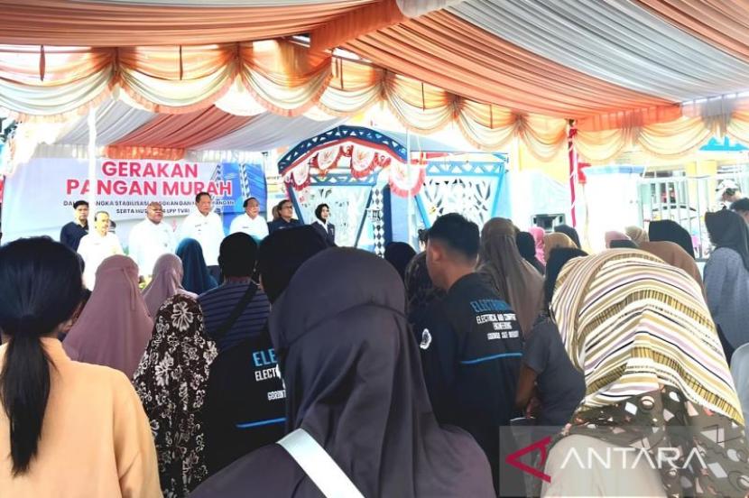 Satgas Pangan Gorontalo Gelar Gerakan Pangan Murah Jaga Stabilitas Harga