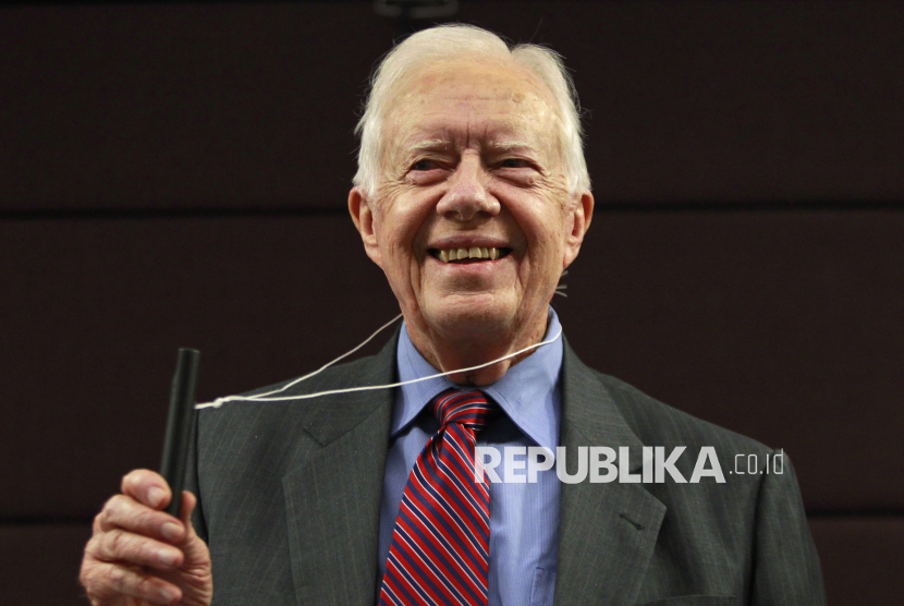 Mantan Presiden AS Jimmy Carter.