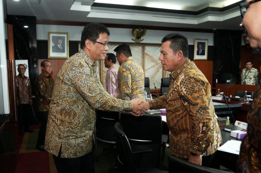 Gubernur Kepri temui Menkeu beri masukan soal dana transfer.