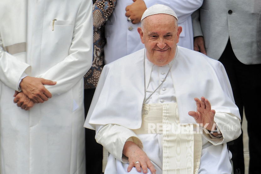 Pemimpin Gereja Katolik Dunia Paus Fransiskus 