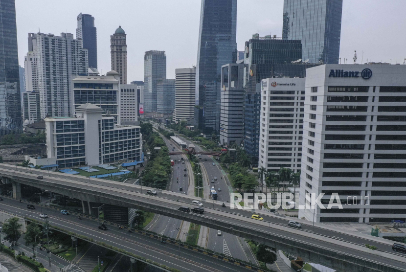 Foto udara Jakarta (ilustrasi) 