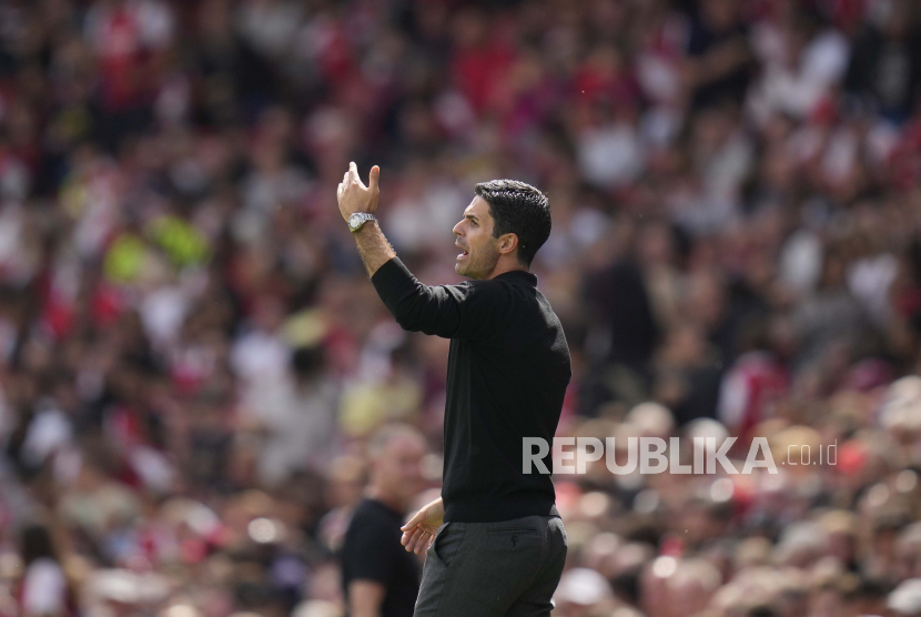 Pelatih Arsenal, Mikel Arteta.