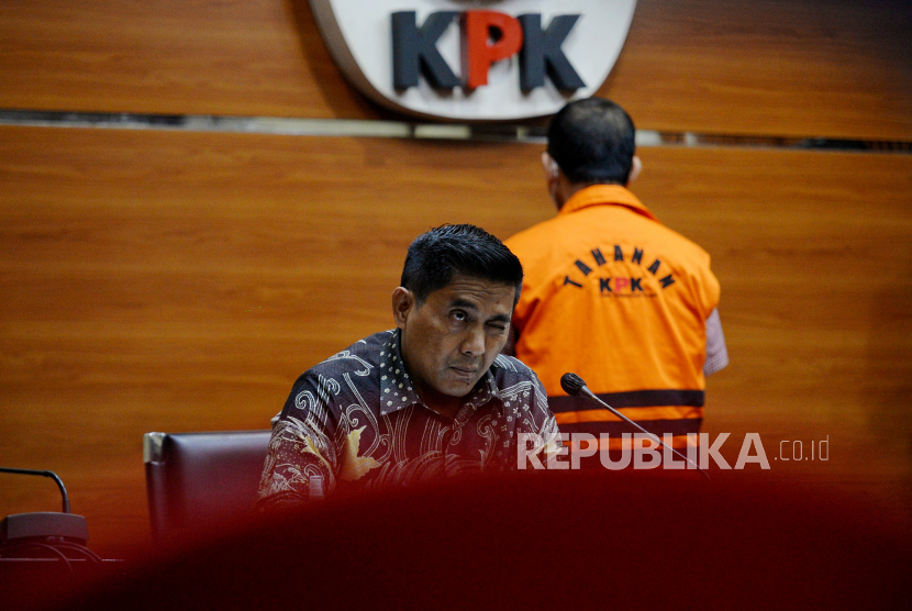 Deputi Penindakan KPK Karyoto di Gedung Merah Putih KPK, Jakarta Selatan, Kamis (18/8/2022). 