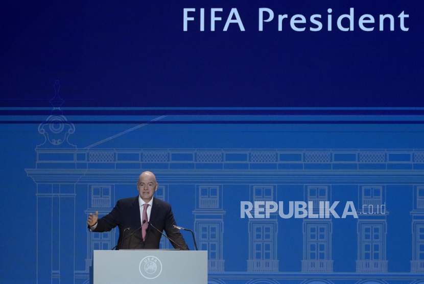 Presiden FIFA Gianni Infantino. 