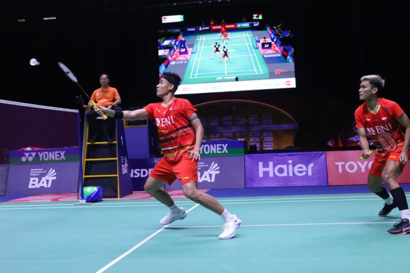 Hasil Thailand Masters 2024: Bagas/Fikri Ditekuk Unggulan Cina