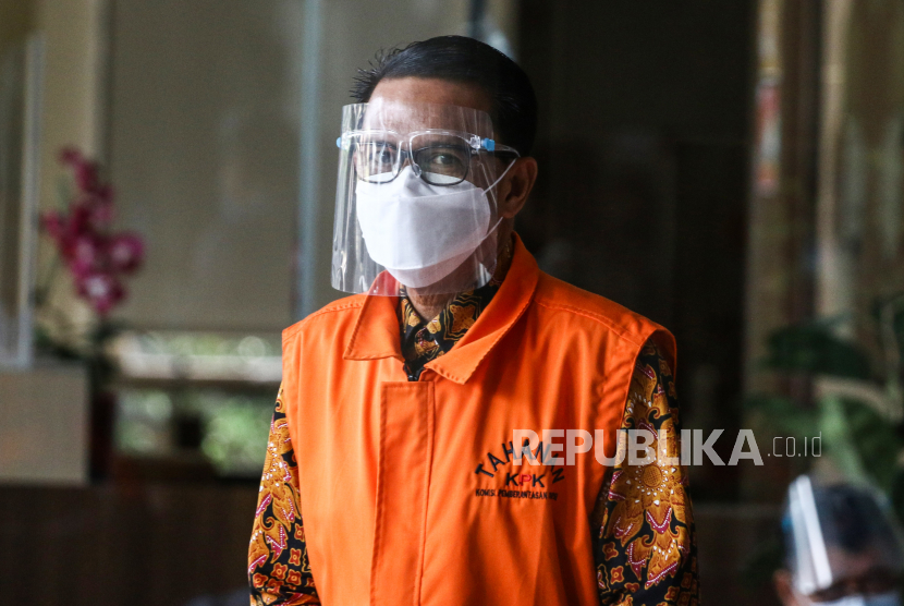 Tersangka Gubernur nonaktif Sulawesi Selatan Nurdin Abdullah 