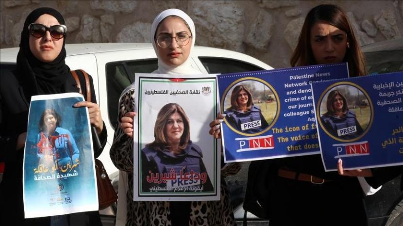 Otoritas Palestina (PA) menolak permintaan Israel untuk penyelidikan bersama atas pembunuhan jurnalis senior Aljazirah