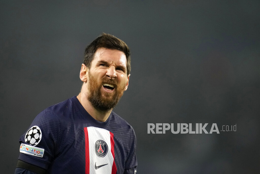 Bintang asal Argentina, Lionel Messi, yang kini memperkuat PSG.