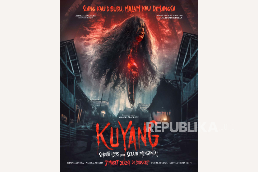 Poster film Kuyang: Sekutu Iblis Yang Selalu Mengintai yang tayang pada 7 Maret 2024. 