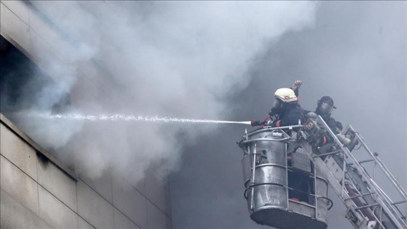 Sedikitnya 14 orang tewas saat kebakaran terjadi di sebuah gudang di timur laut China pada Sabtu (24/7).