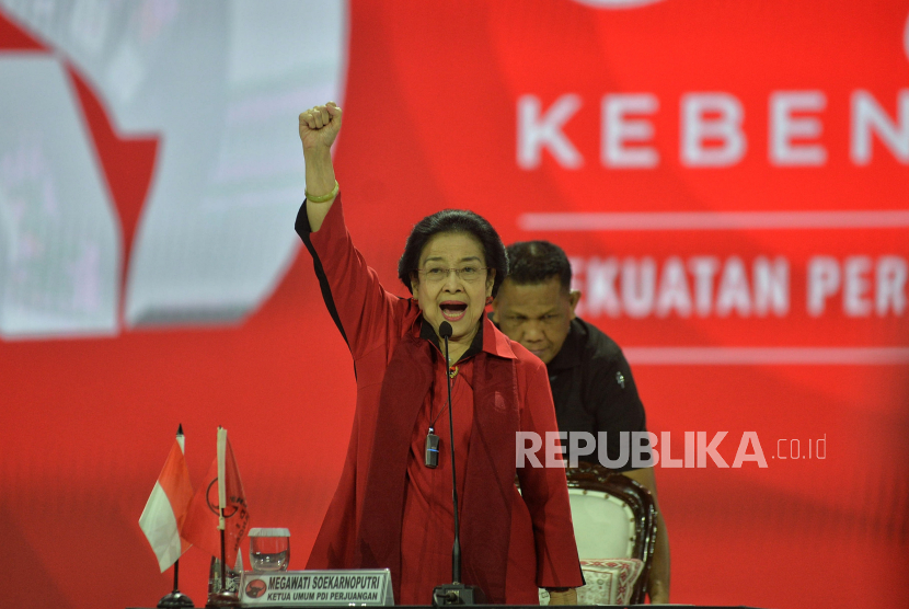 Ketua Umum DPP PDI Perjuangan (PDIP) Megawati Soekarnoputri 
