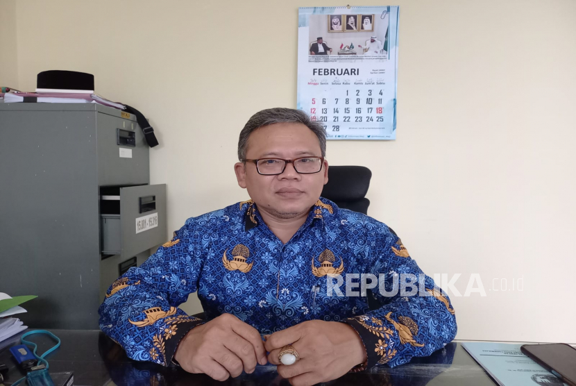 Kepala Seksi Penyelenggaraan Haji dan Umrah Kantor Kementerian Agama (Kemenag) Kota Tasikmalaya, Jawa Barat, Wahyu.