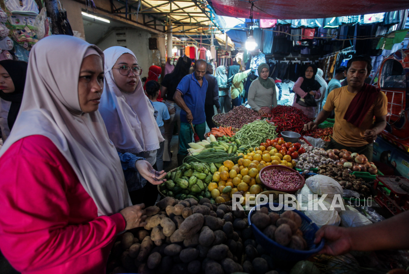 (ILUSTRASI) Pasar rakyat.