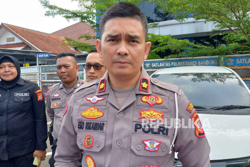 Kepala Satuan Lalu Lintas (Satlantas) Polrestabes Bandung Kompol Eko Iskandar. 
