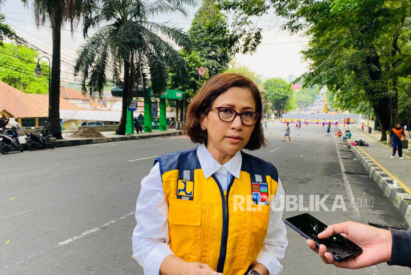 Kepala Dinas Pekerjaan Umum dan Penataan Ruang (PUPR) Kota Bogor Rena Da Frina.