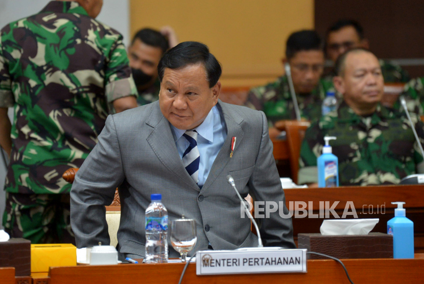Menteri Pertahanan (Menhan), Letjen (Purn) Prabowo Subianto.