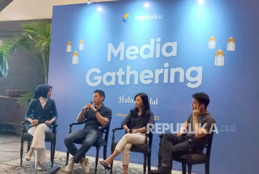 Perusahaan fintech Modalku menggelar Media Gathering di Jakarta, Senin (16/5/2023). 