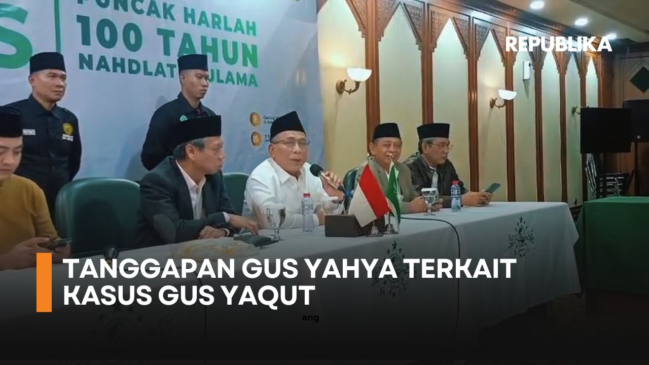 Gus Yahya PBNU tak Terkait Kasus Kuota Haji