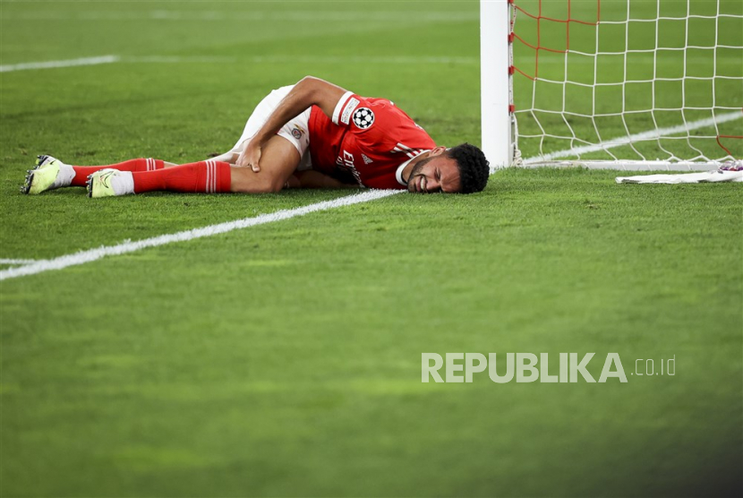 Striker Benfica yang dikabarkan kian dekat ke PSG, Goncalo Ramos. 