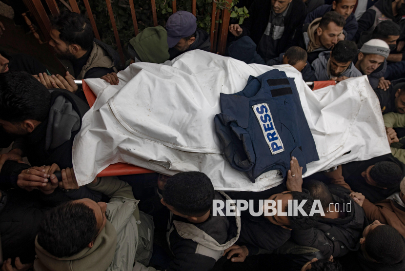 Israel Kembali Serang Gaza, Tiga Jurnalis Syahid