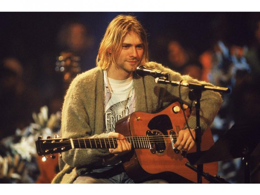 Vokalis Nirvana Kurt Cobain