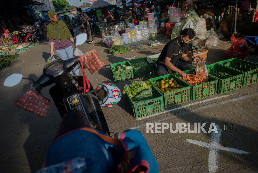 Pasar Pahing ditutup selama tiga hari terkait pedagang yang positif Covid-19 (Foto: ilustrasi pasar)