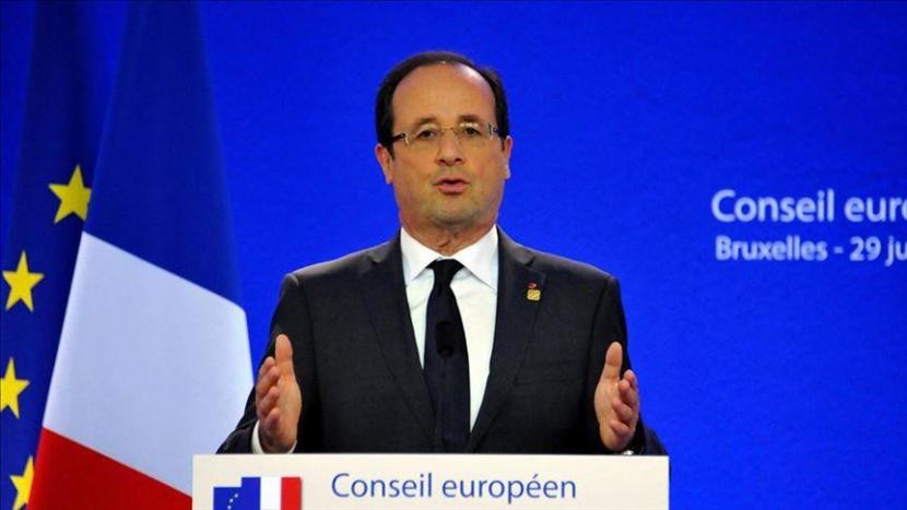 Mantan presiden Prancis Hollande mengatakan bahwa para teroris ingin menciptakan perang antar agama - Anadolu Agency