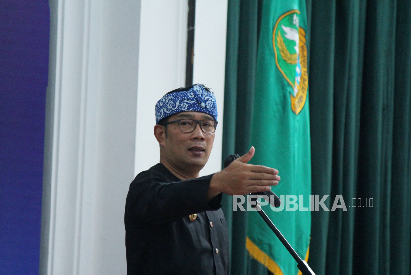 Gubernur Jawa Barat, M Ridwan Kamil