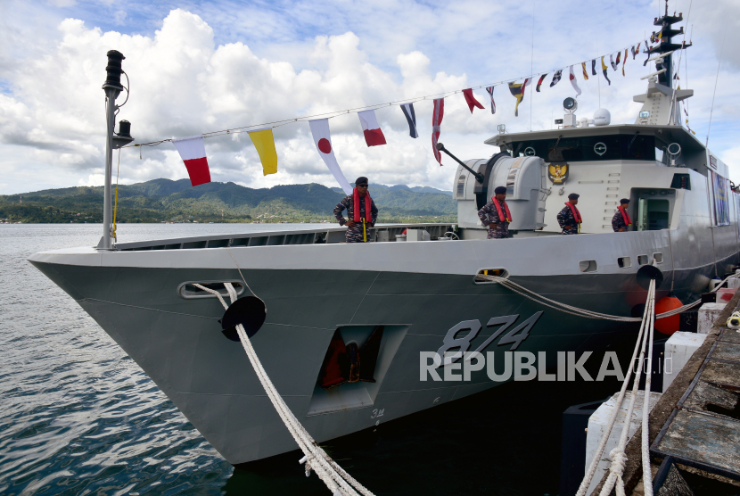 Kapal Perang Indonesia (ilustrasi).