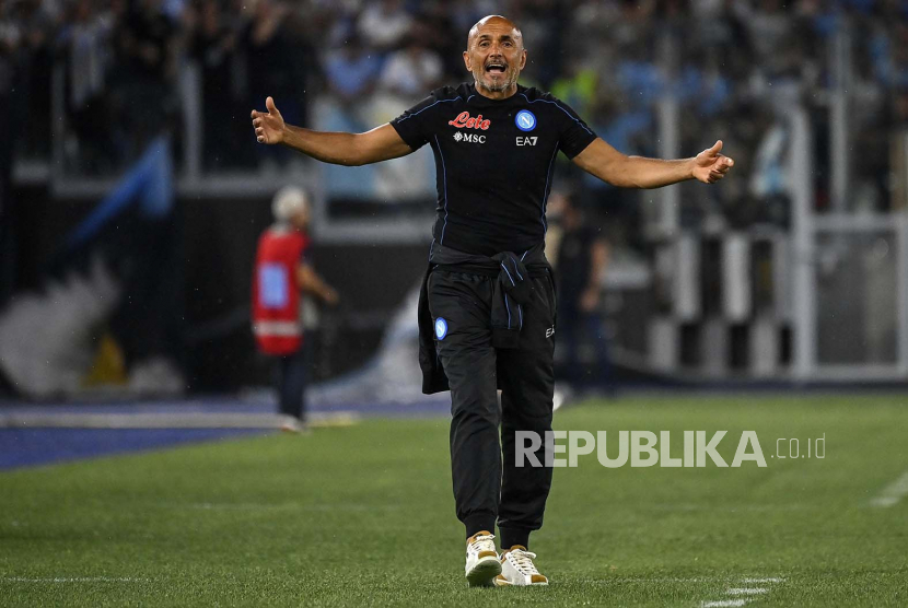 Pelatih Napoli, Luciano Spalletti.