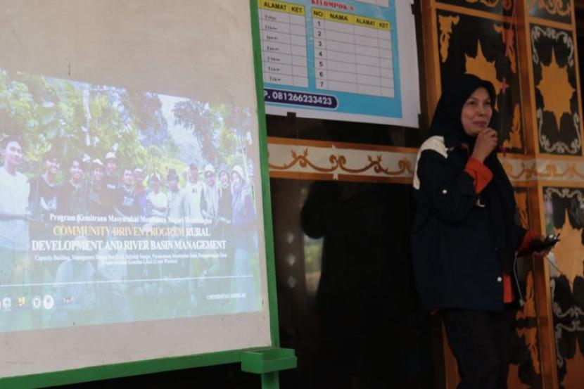 Program Studi Teknik Sipil Bidang Keahliah Sumber Daya Air Unand Lakukan Sinergi Pengelolaan DAS di Kota Padang