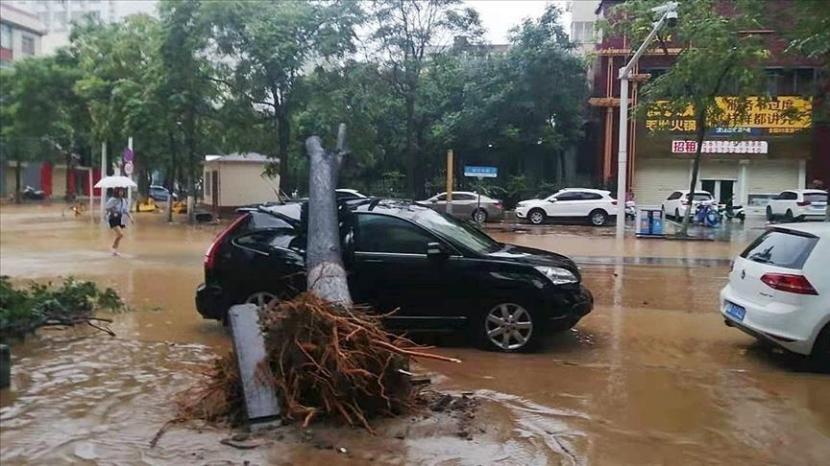 Banjir di China lebih serius tahun ini karena curah hujan lebih tinggi dan tak normal.