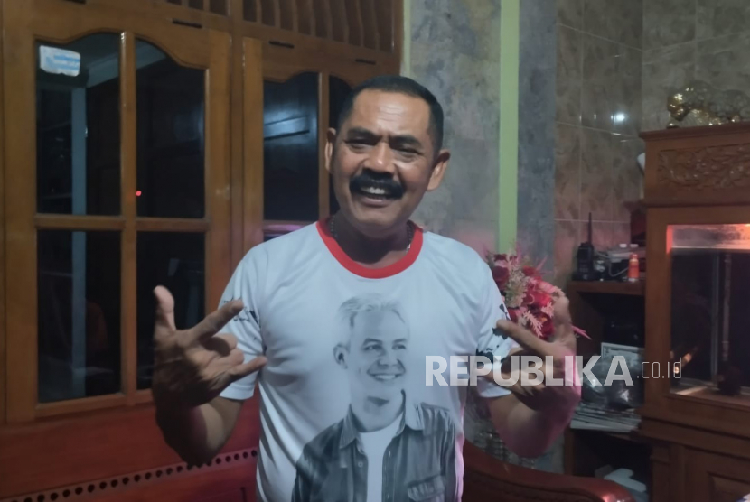 Ketua DPC PDIP Kota Solo, FX Hadi Rudyatmo ketika ditemui di kediamannya, Kota Solo, Jawa Tengah, Sabtu (20/5/2023).