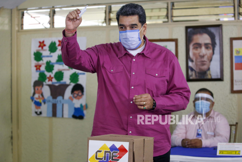  Presiden Venezuela Nicolas Maduro