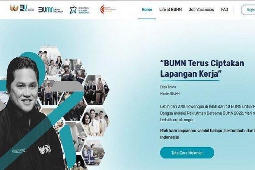 Lowongan kerja di BUMN