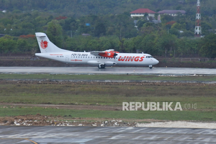 Sebuah pesawat udara jenis Wings Air dengan kode pesawat PK-WHZ dilaporkan gagal mendarat di Bandara Cut Nyak Dhien Nagan Raya, Provinsi Aceh.  (ILUSTRASI)