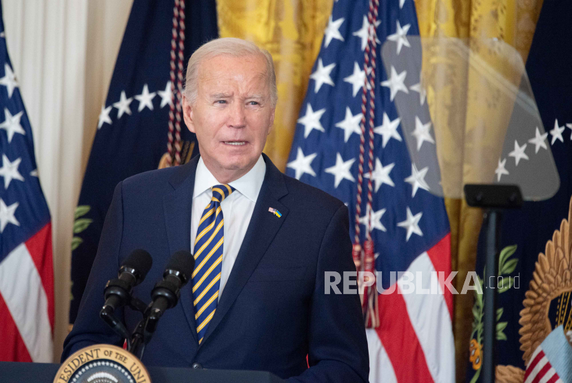 Presiden AS Joe Biden, 6 Februari 2024.