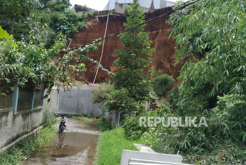 Bencana tanah longsor meningkat di Yogyakarta sejak 2018 hingga 2022.