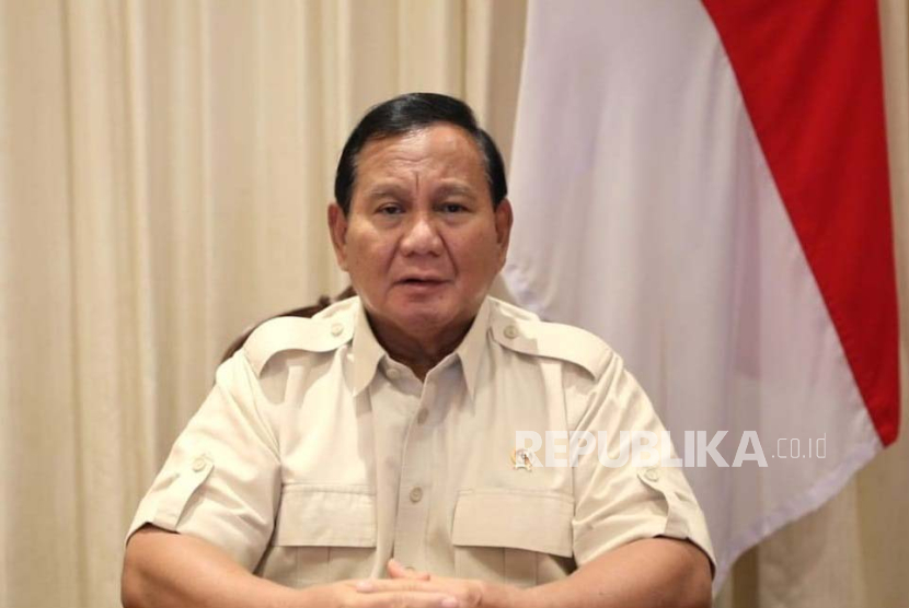 The Elected President Prabowo Subianto.