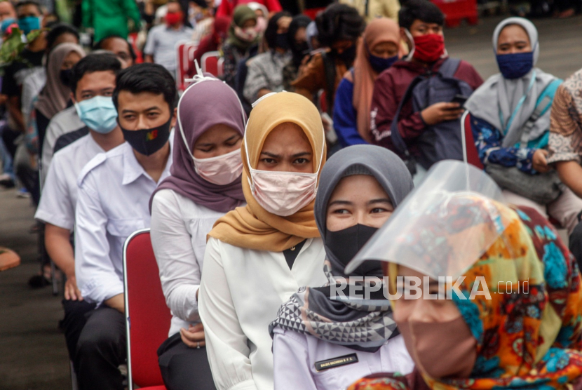Pakar epidemiologi memperkirakan puncak pandemi Covid-19 di Kota Bogor bakal terjadi pada Januari 2021. Ilustrasi.