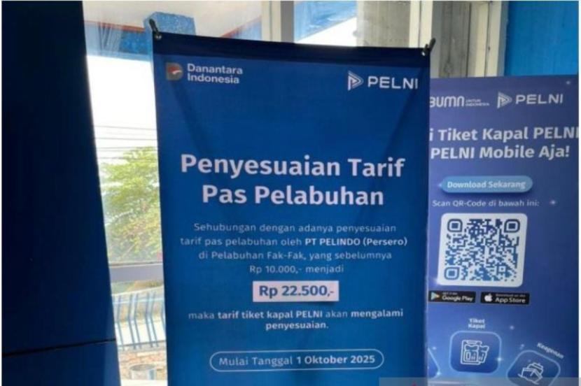 Pelni Fakfak masifkan sosialisasi penyesuaian tarif penumpang.