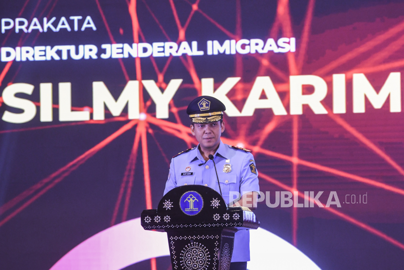 Direktur Jenderal (Dirjen) Imigrasi Kemenkumham Silmy Karim.