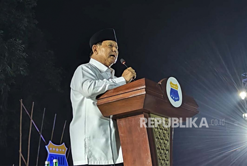 Prabowo Subianto hadiri Harlah PMII ke 63 di Benteng Vastenburg, Jumat (23/6/2023).