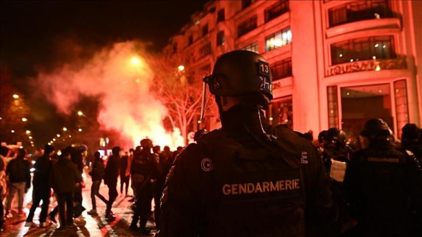 Seorang remaja tewas di Montpellier, selatan Prancis, di tengah perayaan setelah pertandingan sepak bola Prancis melawan Maroko