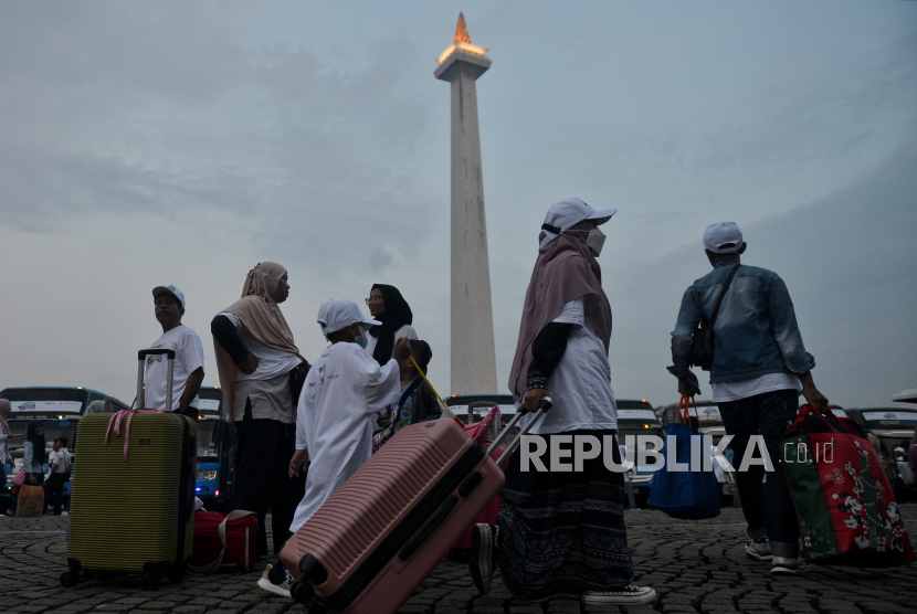 Peserta program mudik gratis (ilustrasi). Ada beberapa daerah tujuan dari program mudik gratis yang digelar Pemprov Jakarta tahun ini.