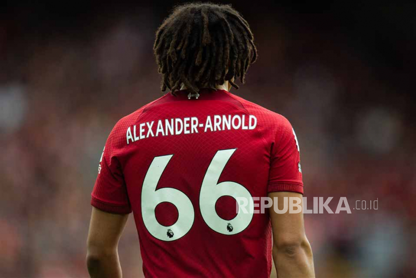 Pemain sayap Liverpool, Trent Alexander-Arnold.