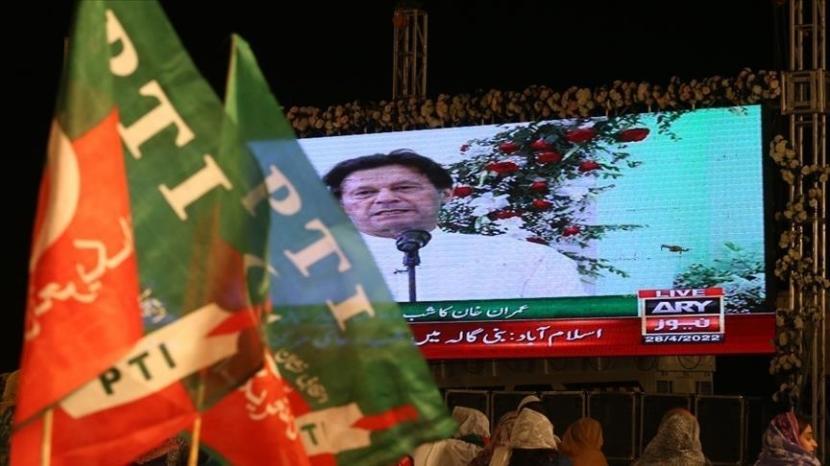  Mantan Perdana Menteri Pakistan Imran Khan mengumumkan aksi massa partainya ke Islamabad mulai 25 Mei 