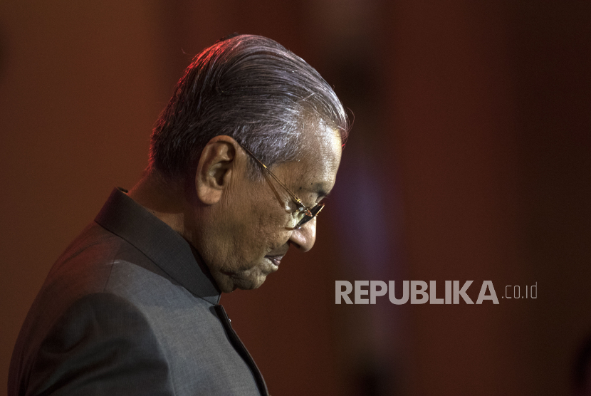 Mantan perdana menteri Malaysia Mahathir Mohamad mengunjungi Kantor DPP NasDem. Ilustrasi.